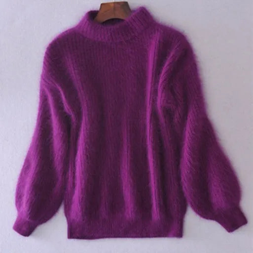 Mackenzie - Vintage-Rollkragenpullover