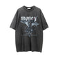 "The Money Angel" - Oversize T-shirt mit Print