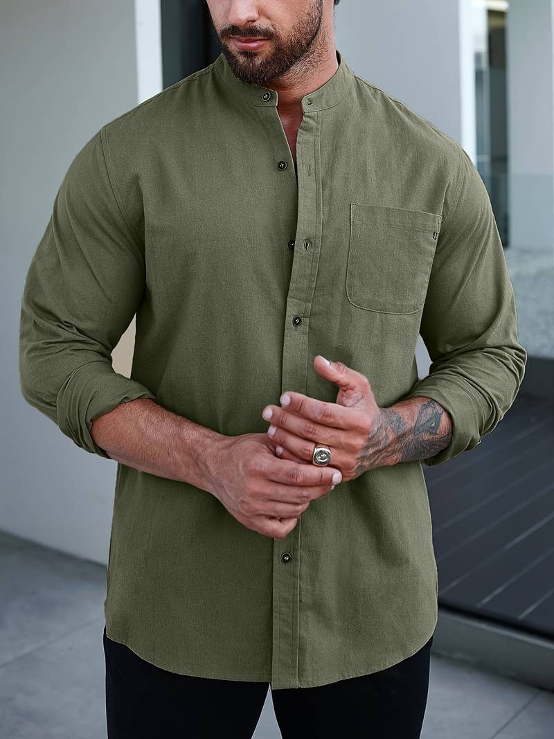 Anthony – lässiger button-down für herren