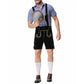 Bastian | Oktoberfest Herrenhose mit deutscher Trachtenstickerei