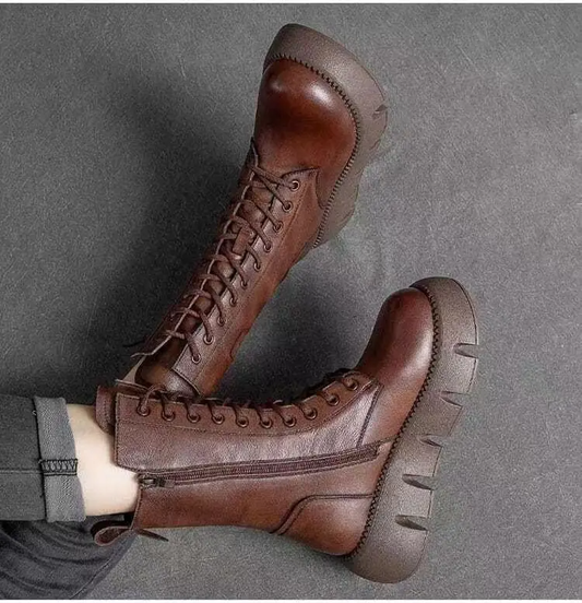 Carolin™ | Modische hochgeschnittene Stiefel