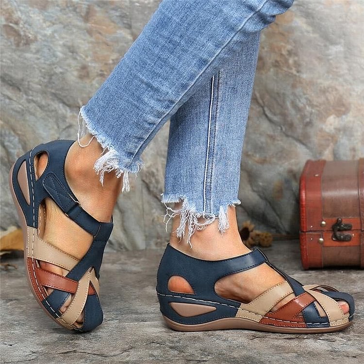 Lena - Bequeme Keilabsatz-Sandalen für Damen