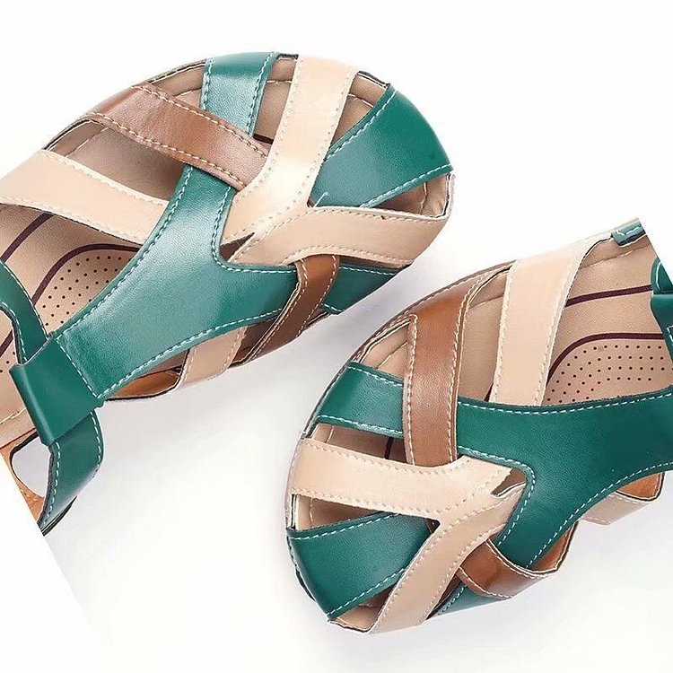 Lena - Bequeme Keilabsatz-Sandalen für Damen